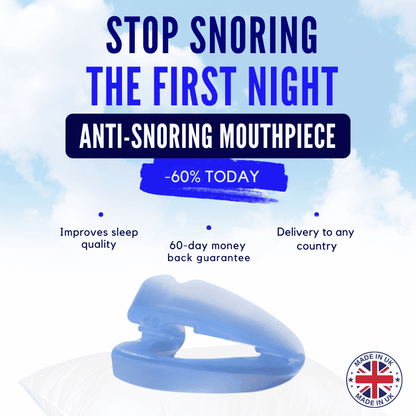 Buy 1 Get 1 Free - The Quiet Anti-Snoring Mouthpiece Universal Size