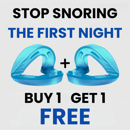 Buy 1 Get 1 Free - The Quiet Anti-Snoring Mouthpiece Universal Size