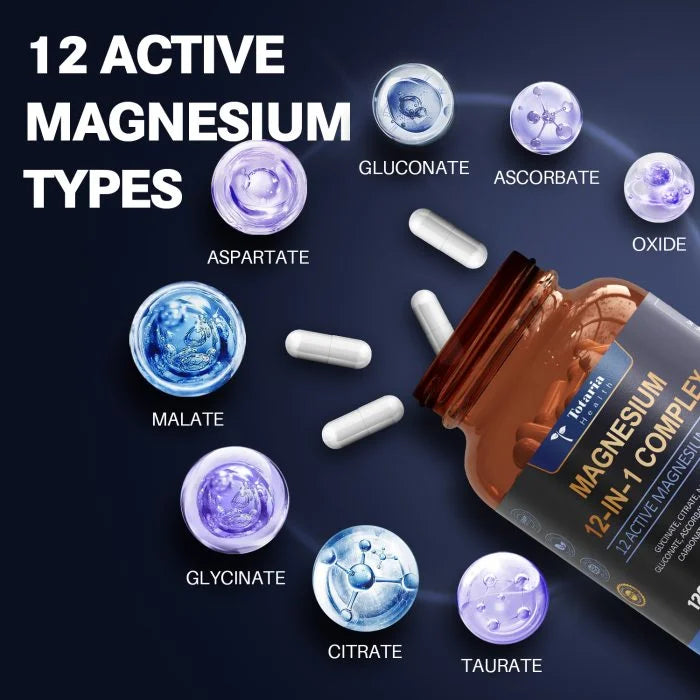 Magnesium 12-in-1 Complex | 120 Capsules