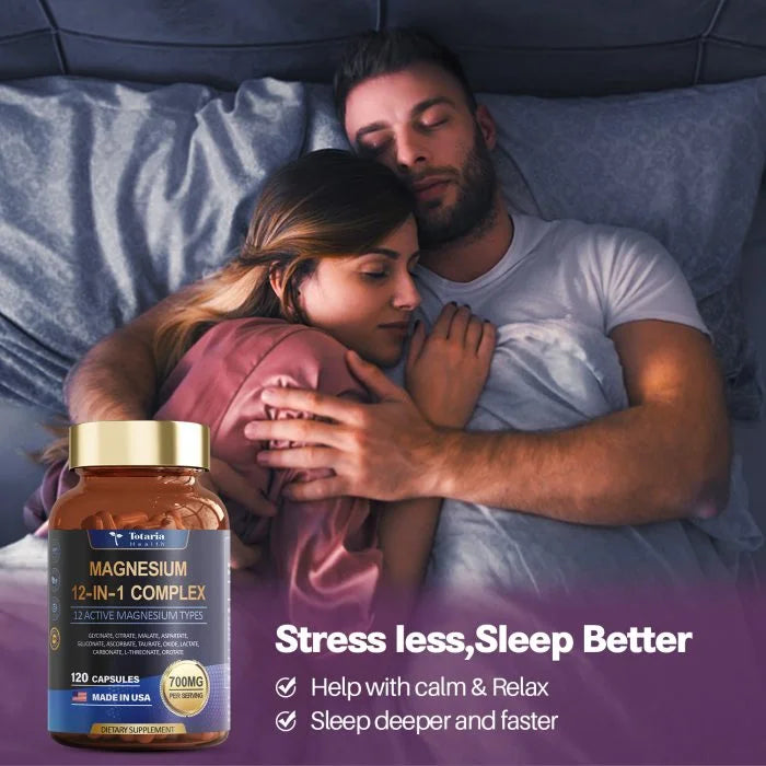 Magnesium 12-in-1 Complex | 120 Capsules