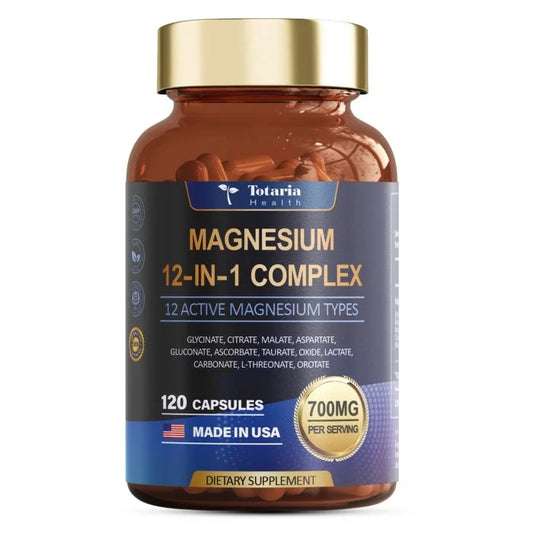 Magnesium 12-in-1 Complex | 120 Capsules